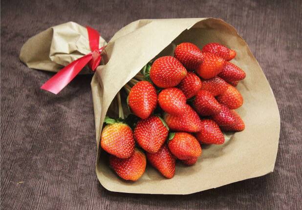 Букет из 15-20 ягод клубники | Доставка за 57 минут